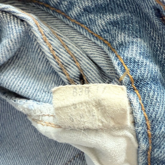 1978-1984 Era Vintage Levi’s USA Selvedge 501 size 30 - Picture 13 of 16